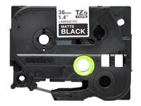BROTHER TZeM365 tape white on blank black surface 36mm