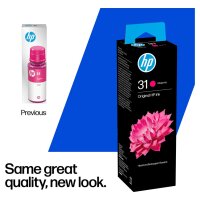 HP 31 70-ml Magenta Original Ink Bottle