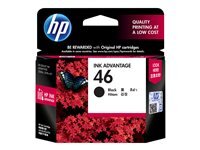 HP 46 Schwarz Ink Advantage Tintenpatrone