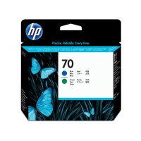 HP 70 Blau, grün Druckkopf