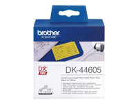 BROTHER Endlos-Etiketten Papier gelb