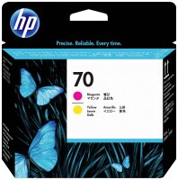 HP 70 Gelb, Magenta Druckkopf