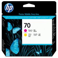 HP 70 Gelb, Magenta Druckkopf