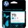 HP 711 Cyan Tintenpatrone