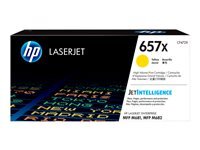 HP 657X Toner Gelb