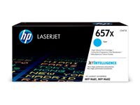HP 657X Toner Cyan