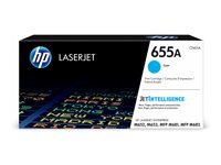 HP 655A  Toner Cyan