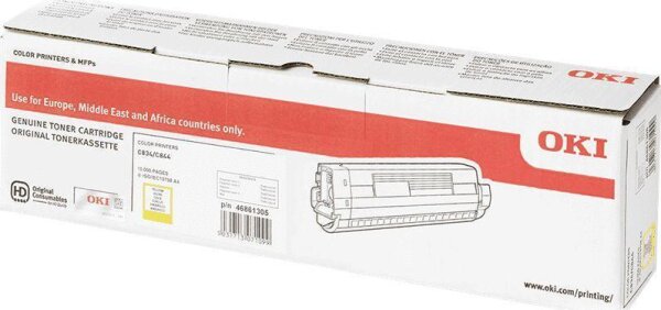 OKI TONER-Y-C834/844