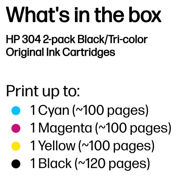 HP 304 INK CARTRIDGE