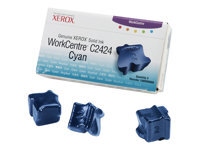 XEROX Genuine Xerox WorkCentre C2424 3 Cyan feste Tinten