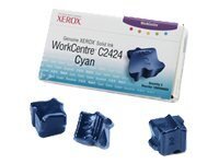 XEROX Genuine Xerox WorkCentre C2424 3 Cyan feste Tinten