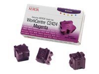 XEROX Genuine Xerox WorkCentre C2424 3 Magenta feste Tinten