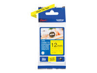 BROTHER TZE631S BRO PTOUCH 12mm YE-BLK