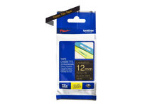 Tape TZE334/bk/gold/8m/12mm/P-touch 1000