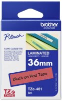 BROTHER Schriftbandkassette TZE461 rot