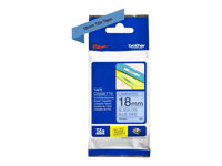 BROTHER Schriftbandcass. 18 mm blau/schwarz