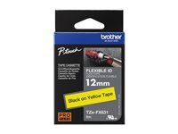 Tape TZEFX631/glb/bk/8m/12mm/flex/PT1000