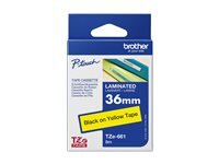 Brother Schriftbandkassette TZE661 gelb/schwarz