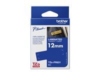 BROTHER Tapes TZePR831 12mm Gold/Black