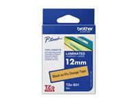 Brother Schriftbandkassette TZEB31 orange/schwarz