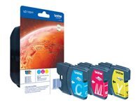 BROTHER LC1100HYRBWBP - Mit hoher Kapazität - Gelb, Cyan, Magenta - original - Blisterverpackung - T