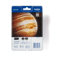 BROTHER Tinte LC-1240BKBP2 schwarz