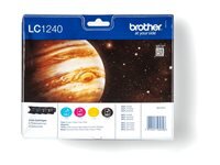 BROTHER LC1240 Value Pack 4er Pack Schwarz, Gelb, Cyan,...