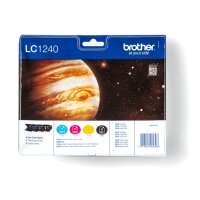 BROTHER LC1240 Value Pack 4er Pack Schwarz, Gelb, Cyan,...