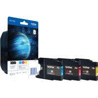 BROTHER LC1280XL Rainbow Pack 3er Pack Gelb, Cyan, Magenta Tintenpatrone