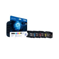 BROTHER LC1280XLVALBP 4er Pack Schwarz, Gelb, Cyan, Magenta Tintenpatrone