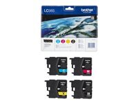 BROTHER LC985VALBP 4er Pack Schwarz, Gelb, Cyan, Magenta...