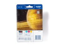 BROTHER LC1100RBWBP Blister Pack Rainbow