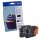 BROTHER LC123BK 2er Pack Schwarz Tintenpatrone