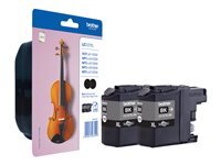 BROTHER LC127XLBKBP2 2er Pack Sehr hohe Ergiebigkeit...