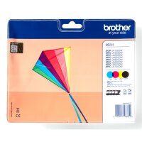 BROTHER LC223 4er Pack Schwarz, Gelb, Cyan, Magenta...