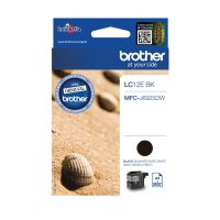 BROTHER Tintenpatrone LC12EBK schwarz ca. 2400 S