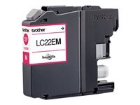 BROTHER LC22EM Sehr hohe Ergiebigkeit Magenta Tintenpatrone