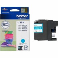 BROTHER LC221C Cyan Tintenpatrone