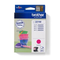BROTHER LC221M Magenta Tintenpatrone