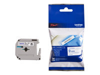 BROTHER P-TOUCH 9MM BLAU AUF WEISS #MK223BZ