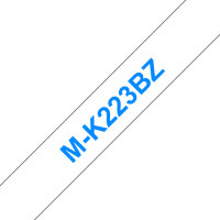 BROTHER P-TOUCH 9MM BLAU AUF WEISS #MK223BZ