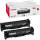 CANON 718 Black 2er Pack Schwarz Tonerpatrone