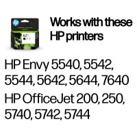 HP 62XL Schwarz Tintenpatrone