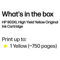 HP 903XL Gelb Tintenpatrone