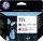 HP 771 mattschwarz, Chromatic Red Druckkopf