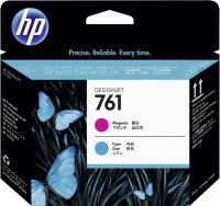 HP 761 Cyan, Magenta Druckkopf