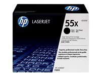 HP 55X Schwarz LaserJet Tonerpatrone (CE255X)