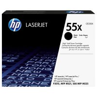 HP 55X Schwarz LaserJet Tonerpatrone (CE255X)