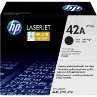 HP 42A Schwarz LaserJet Tonerpatrone (Q5942A)