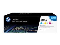 HP 304A Tri pack 3er Pack Gelb, Cyan, Magenta LaserJet...